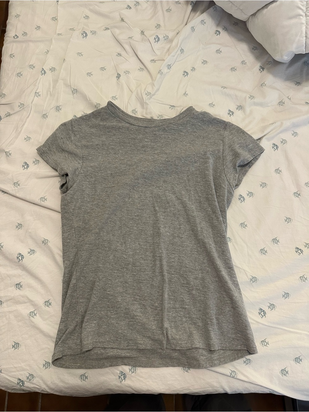 BDG Gray Short Sleeve Crewneck baby Tee